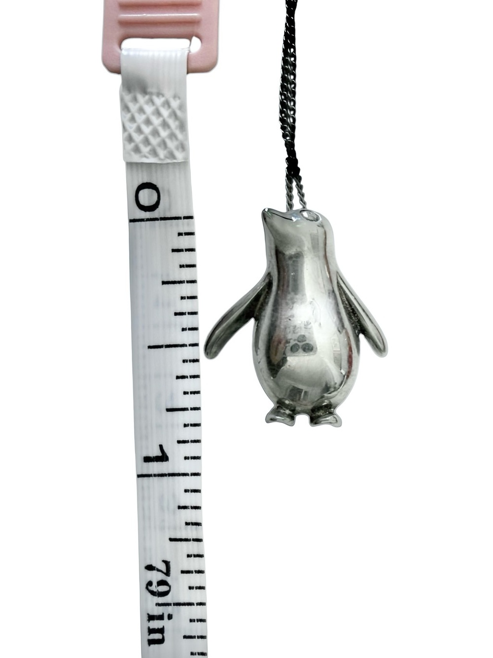Tiffany & Co. Vintage Rare Penguin Pendant Necklace – Sterling Silver 925 - Picture 9 of 11
